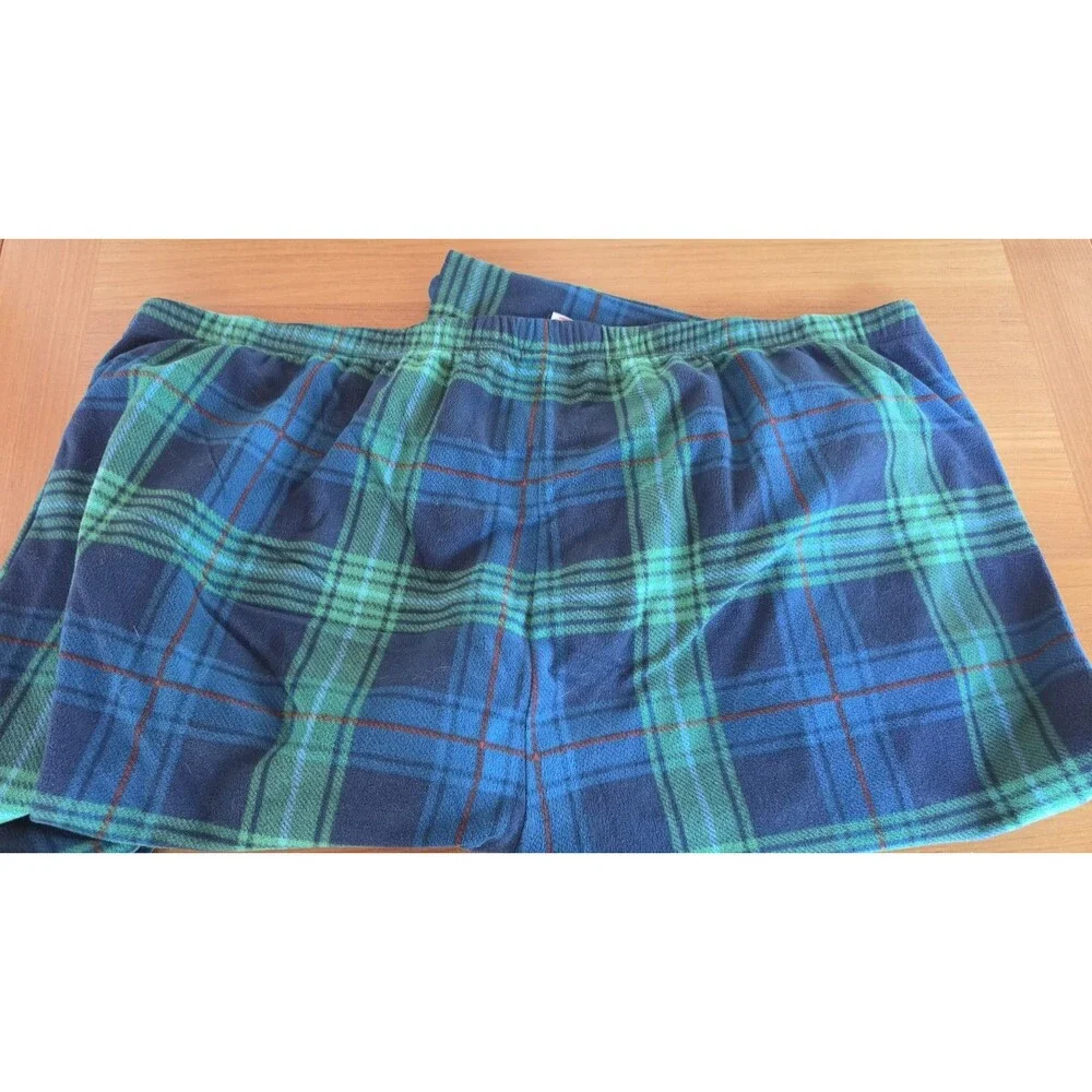 Target Wondershop Women's Pajamas Pants Green Plaid Size 3X READ Description - Picture 9 of 10